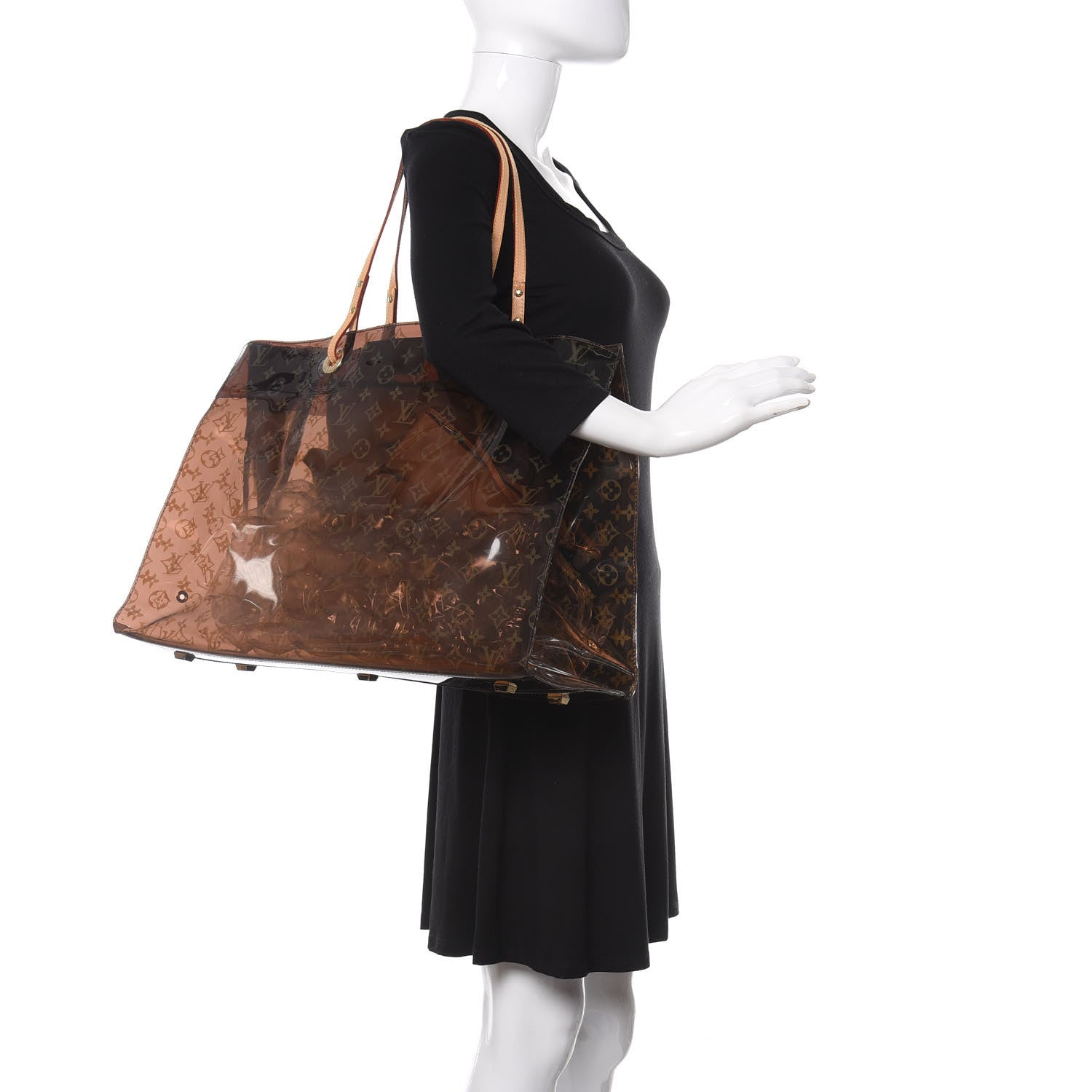 Louis Vuitton Vinyl Monogram Ambre Sac Cabas GM 2 of 9