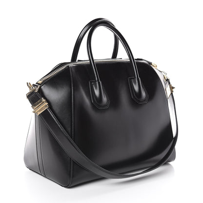Givenchy Shiny Lord Calfskin Medium Antigona Black 2 of 7