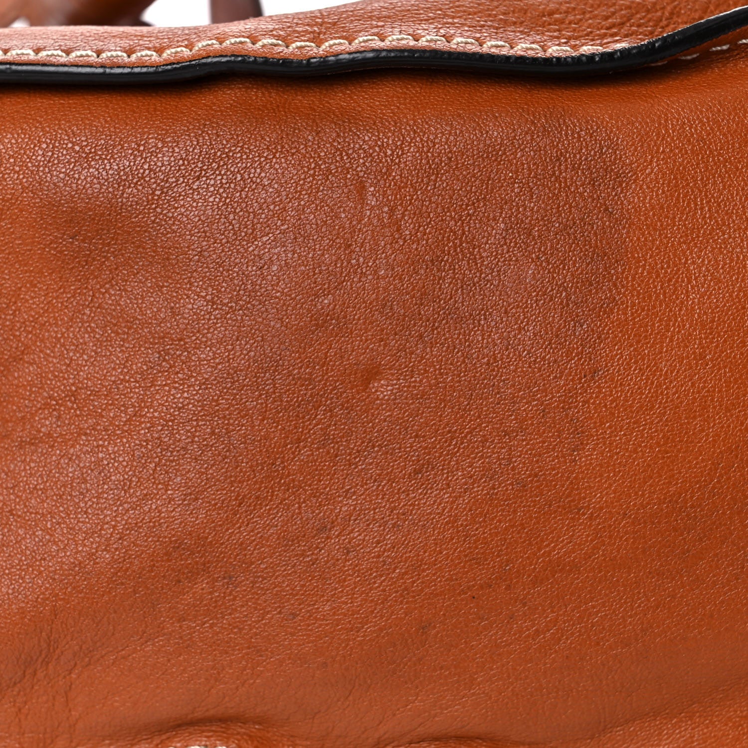Chloe Calfskin Medium Marcie Lock Satchel Tan 15 of 21