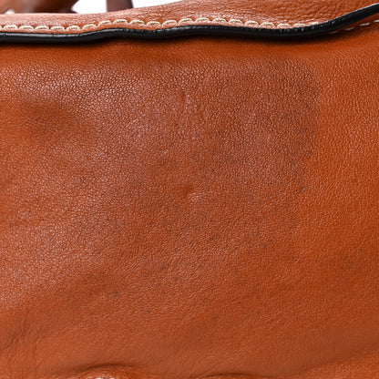 Chloe Calfskin Medium Marcie Lock Satchel Tan 15 of 21