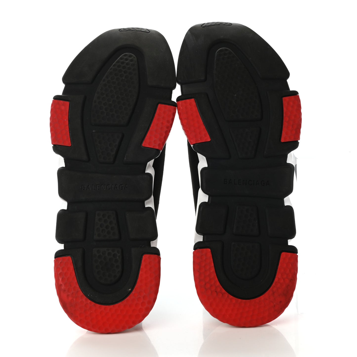 Technical 3D Knit Mens Speed Sneakers 44 Black Red