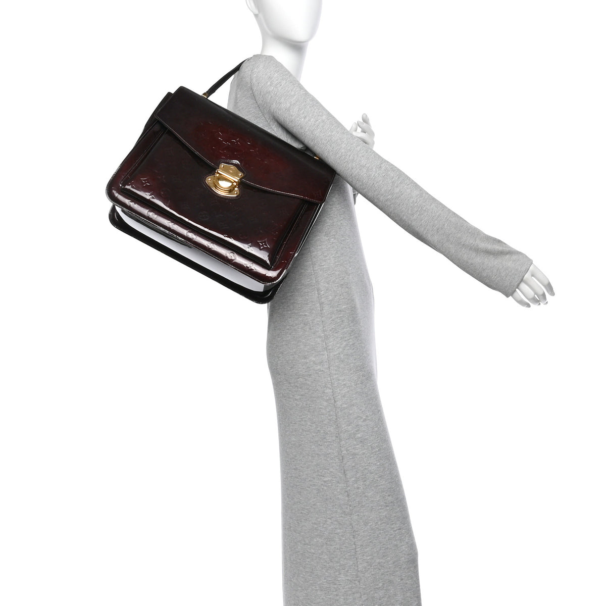 Louis Vuitton Vernis Romaine Amarante 2 of 10