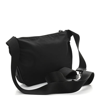 Prada Tessuto Nylon Saffiano Belt Bag Black 2 of 10