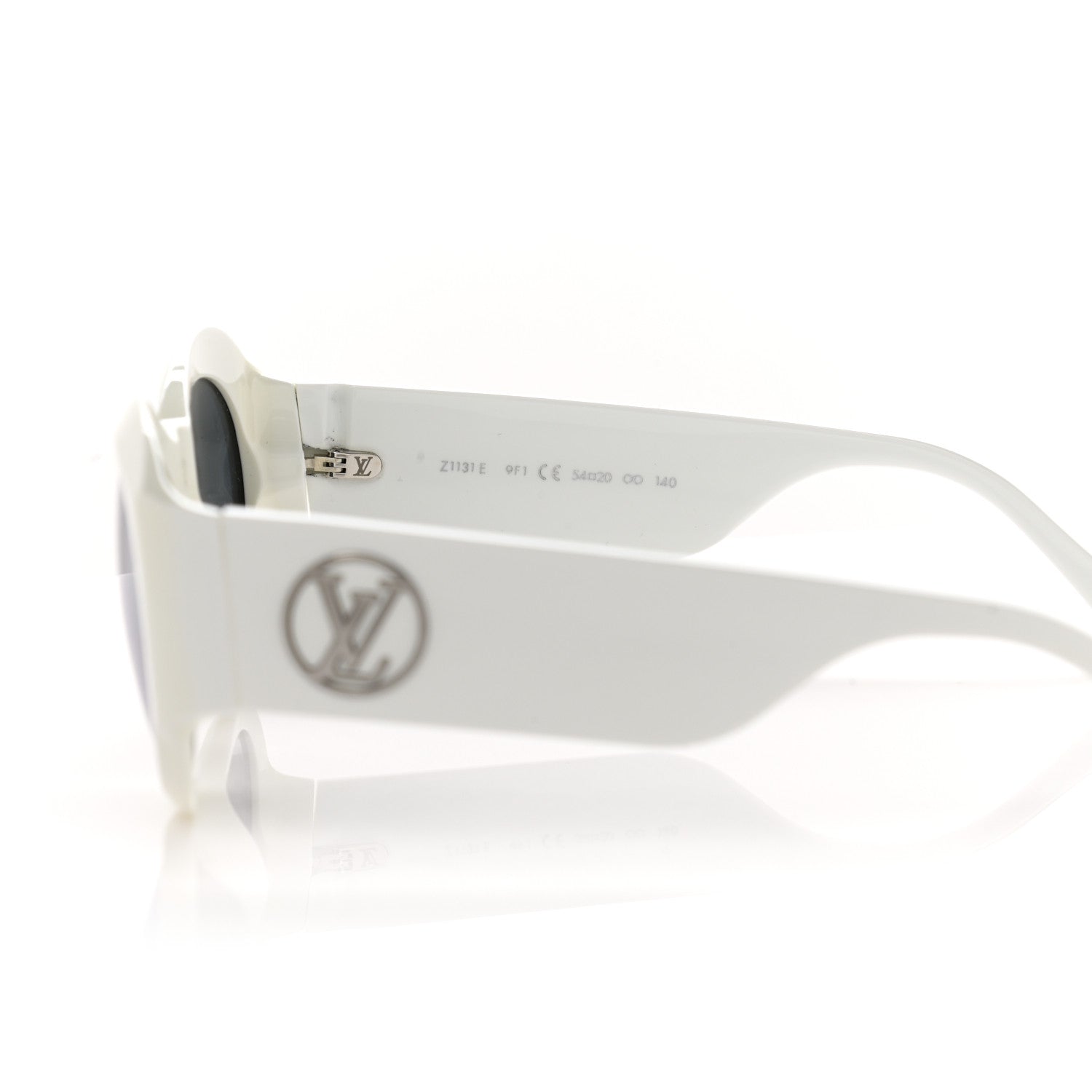 Louis Vuitton Acetate Sunglasses Z1131E White 5 of 9