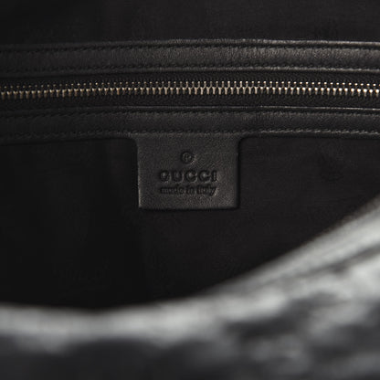 Gucci Guccissima Large GG Twins Hobo Black 6 of 9