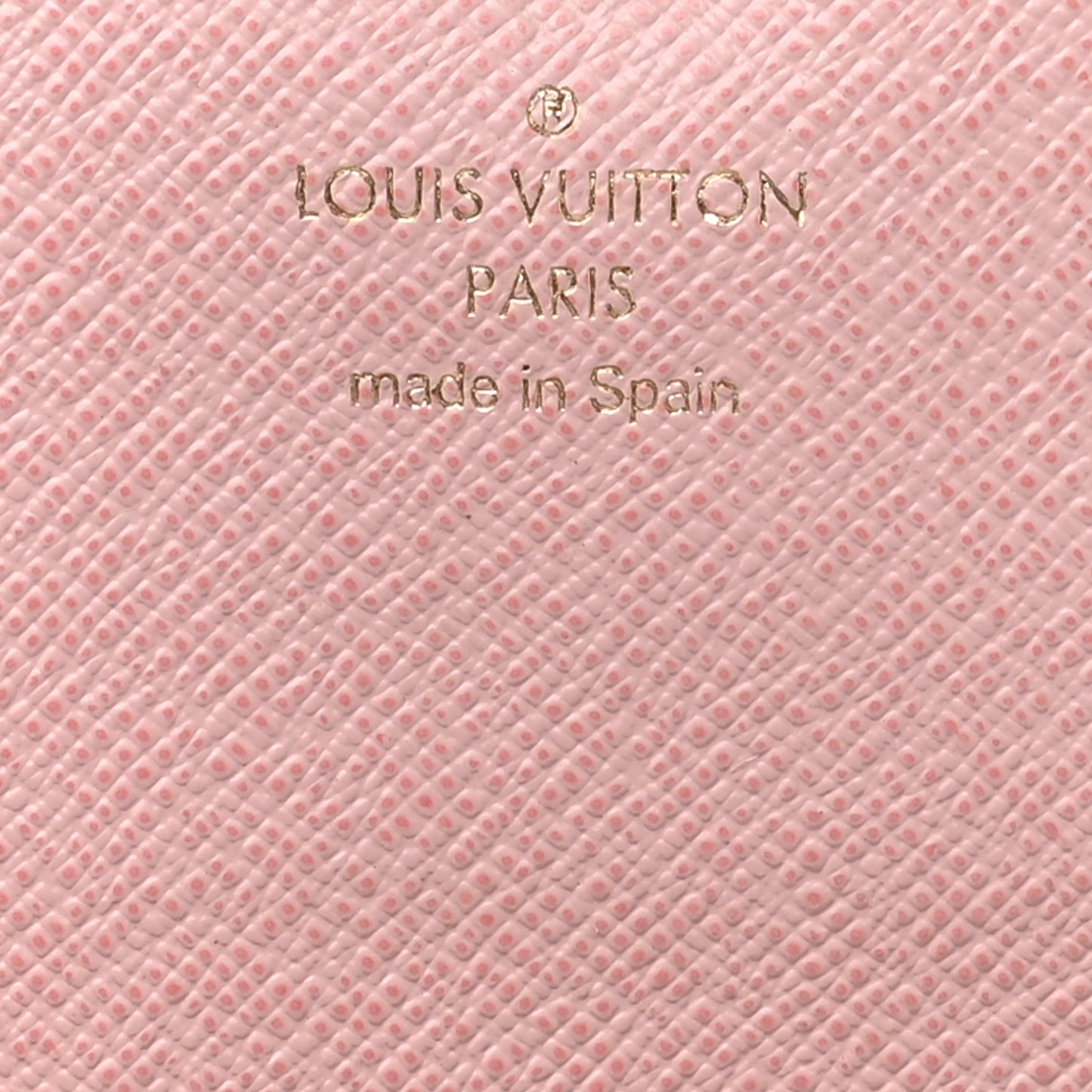 Damier Ebene Caissa Wallet Rose Ballerine
