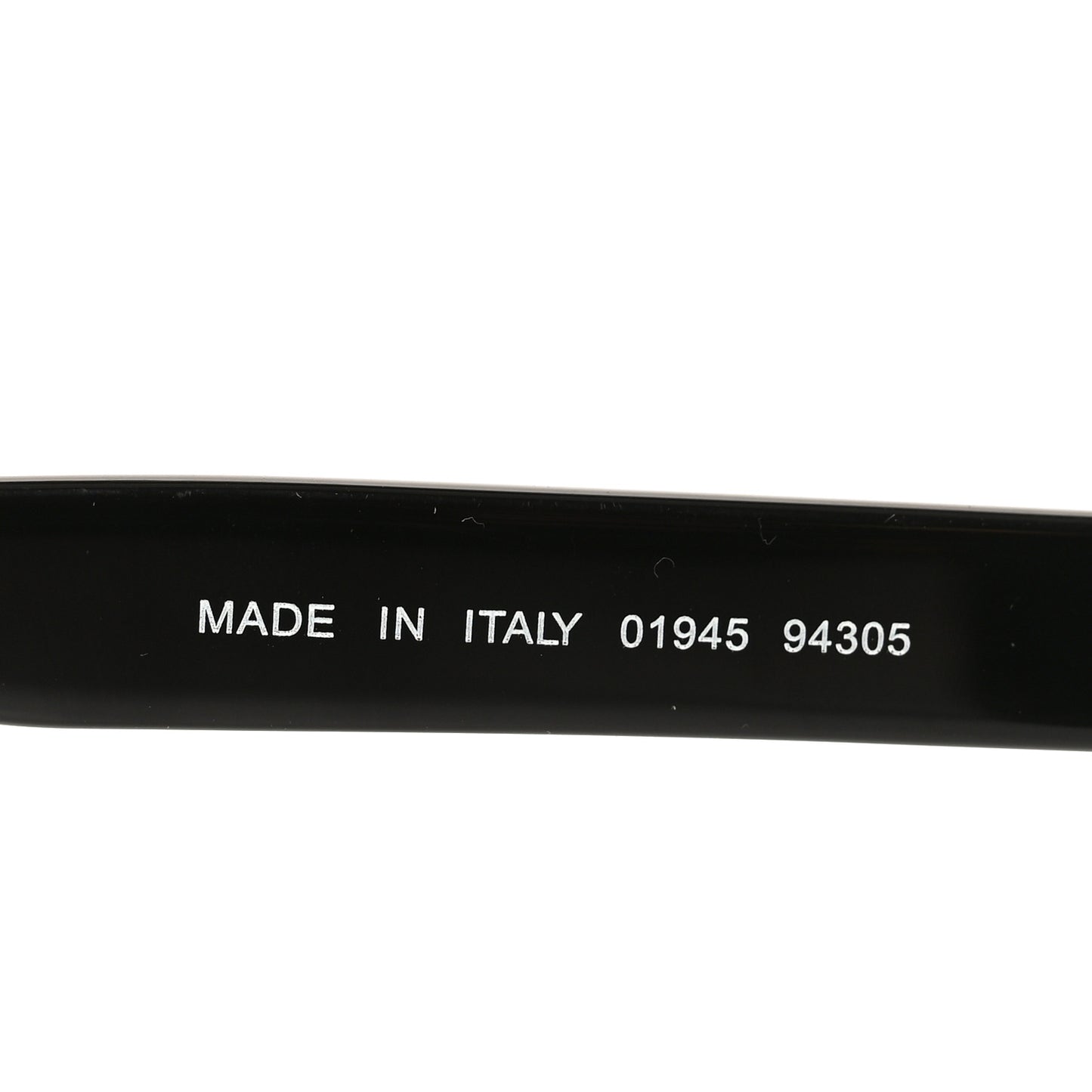Round 01945 94305 Sunglasses Black White