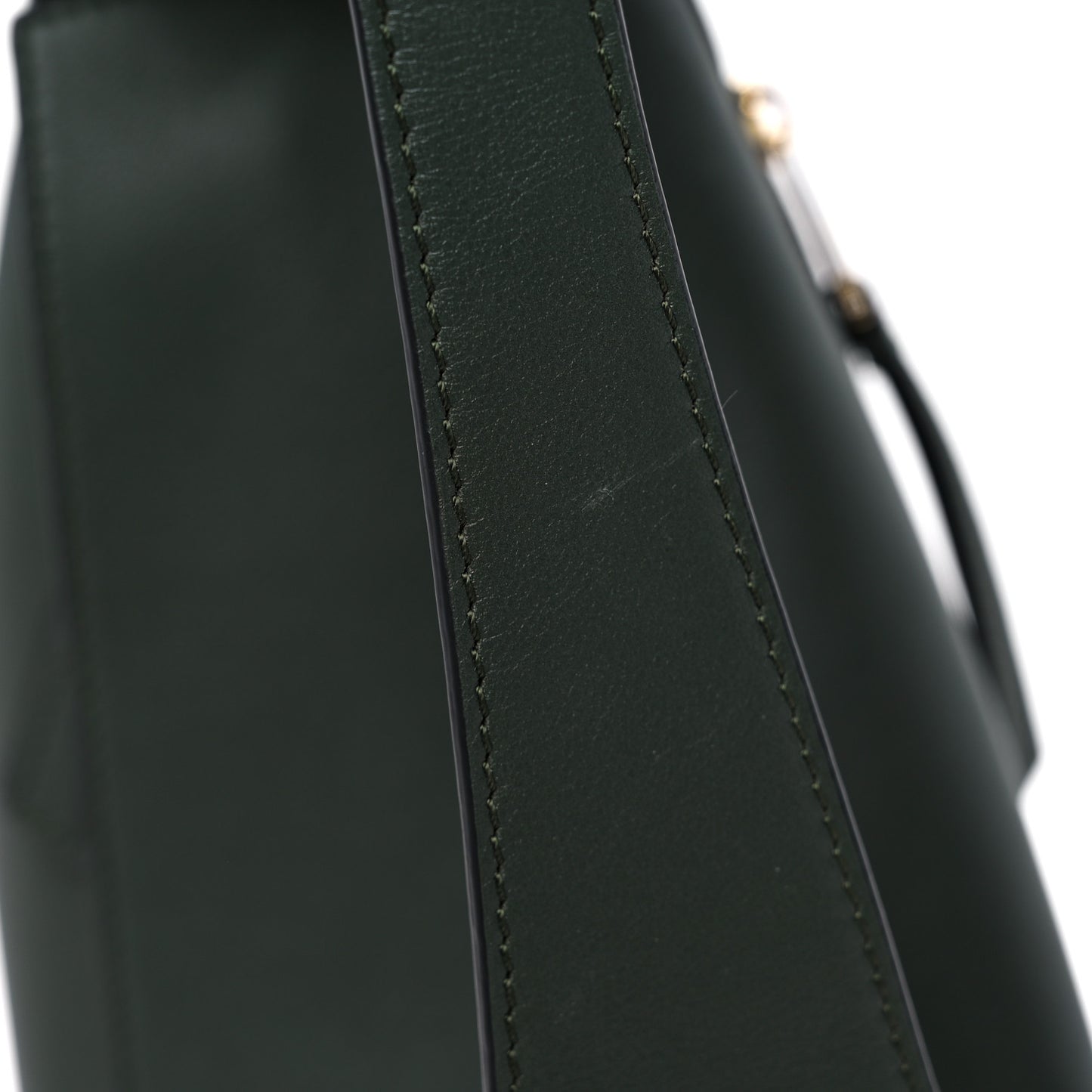 Calfskin Puzzle Hobo Avocado