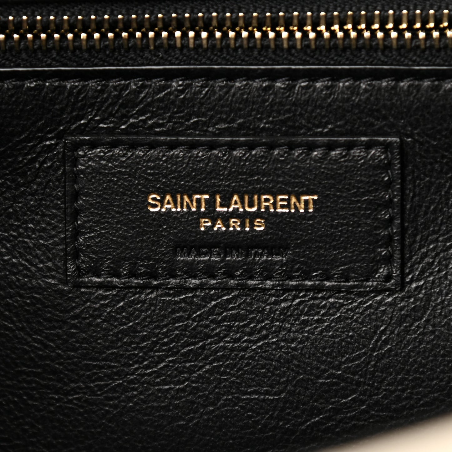 Vintage Lambskin Gaby Chain Bag Black