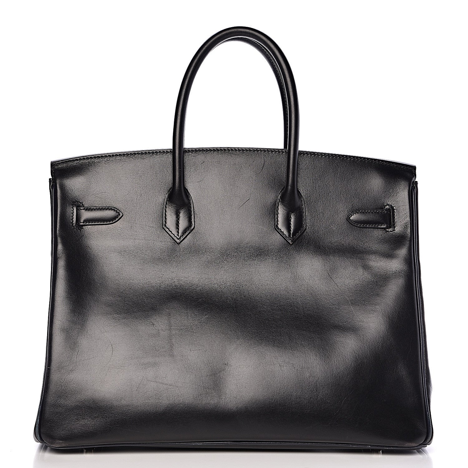 Hermes Box Birkin 35 Black Bleu Marine 4 of 42