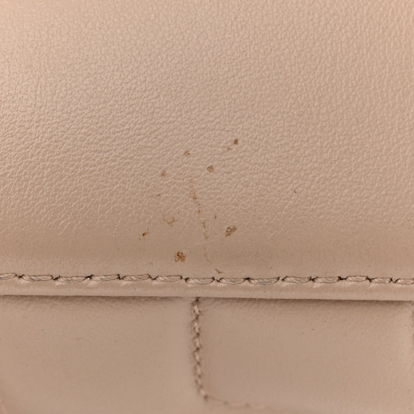 Calfskin Y Quilted Monogram Toy Loulou Crossbody Bag Nude Powder