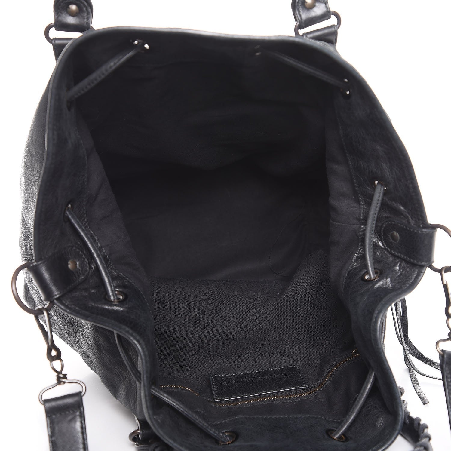 Balenciaga Agneau Classic Hardware Pompon Black 5 of 11