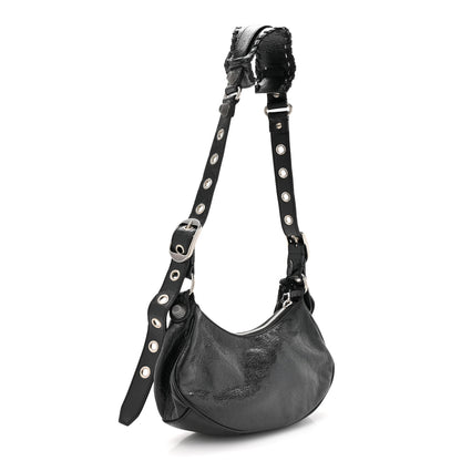 Balenciaga Agneau Arena Le Cagole Shoulder Bag XS Black 3 of 10