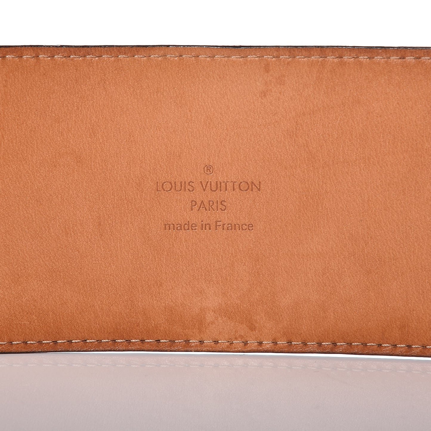 Patent LV Facettes Belt 75 30 Amarante