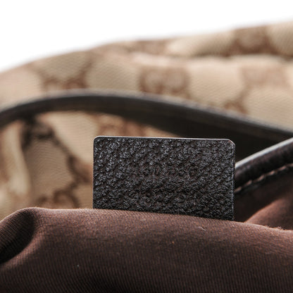 Gucci Monogram Medium Abbey Shoulder Bag Dark Brown 7 of 11