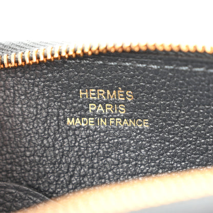 Hermes Evercolor Chaine d'Ancre Zipengo Pochette To Go Bleu Orage 6 of 8
