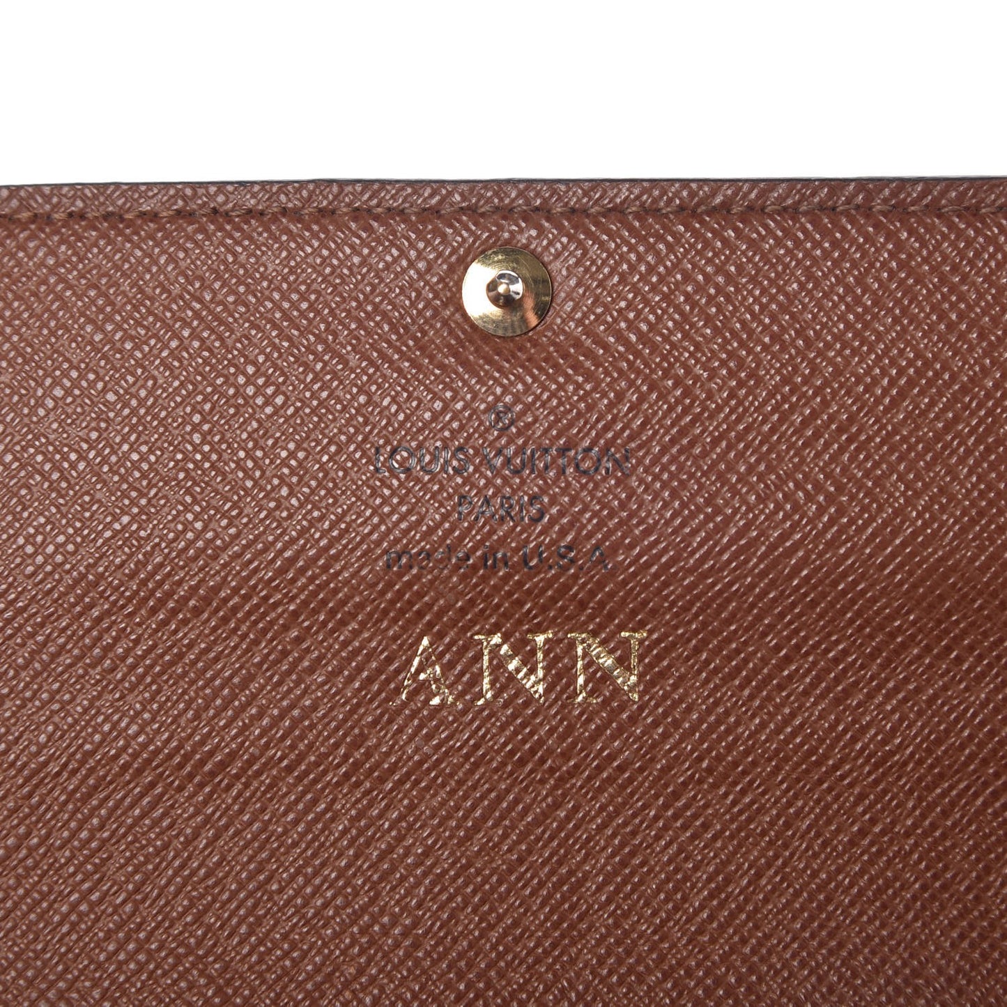 Monogram Sarah Wallet