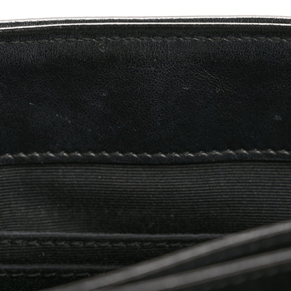 Saint Laurent Calfskin Y Quilted Monogram Toy Loulou Crossbody Bag Black 12 of 14