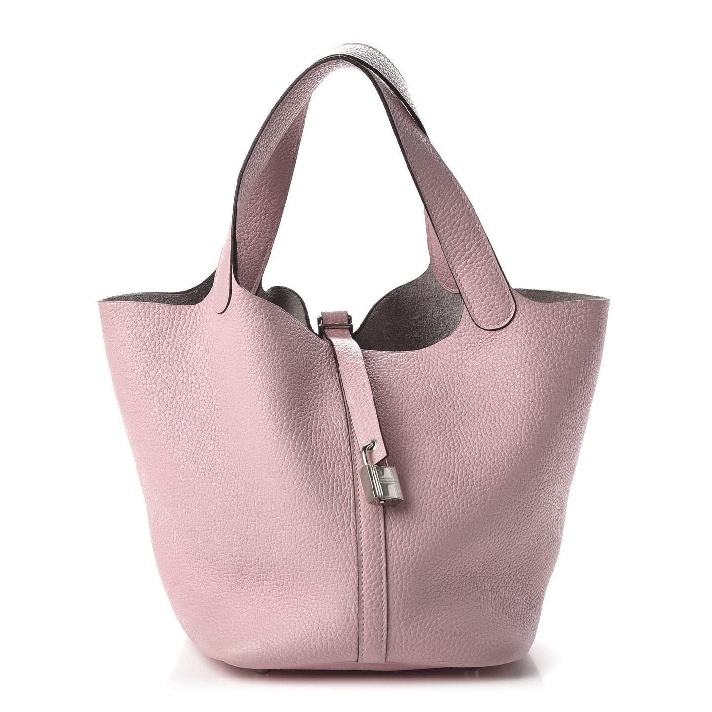 Taurillon Clemence Picotin Lock 22 MM Rose Sakura