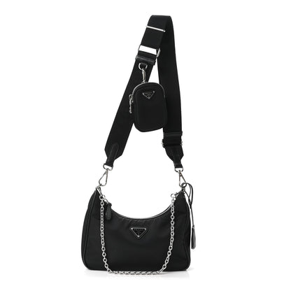 Prada Nylon Re-Edition 2005 Shoulder Bag Black 1 of 10