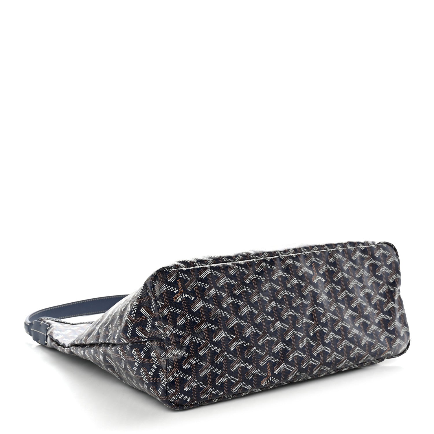 Goyard Goyardine Boheme Hobo Navy Blue 5 of 12