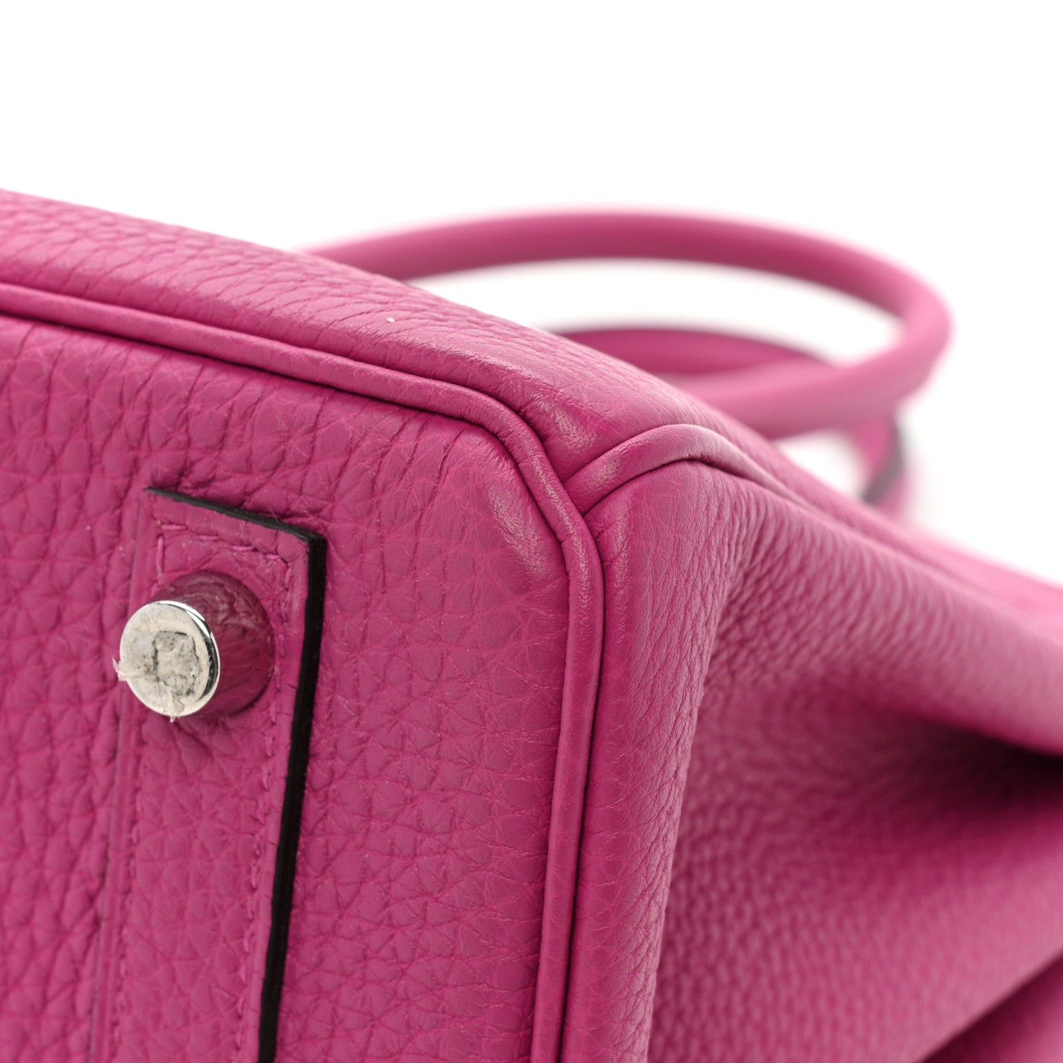 Hermes Togo Birkin 25 Rose Pourpre 12 of 16