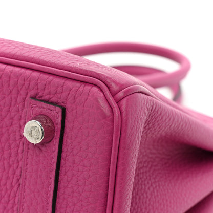 Hermes Togo Birkin 25 Rose Pourpre 12 of 16