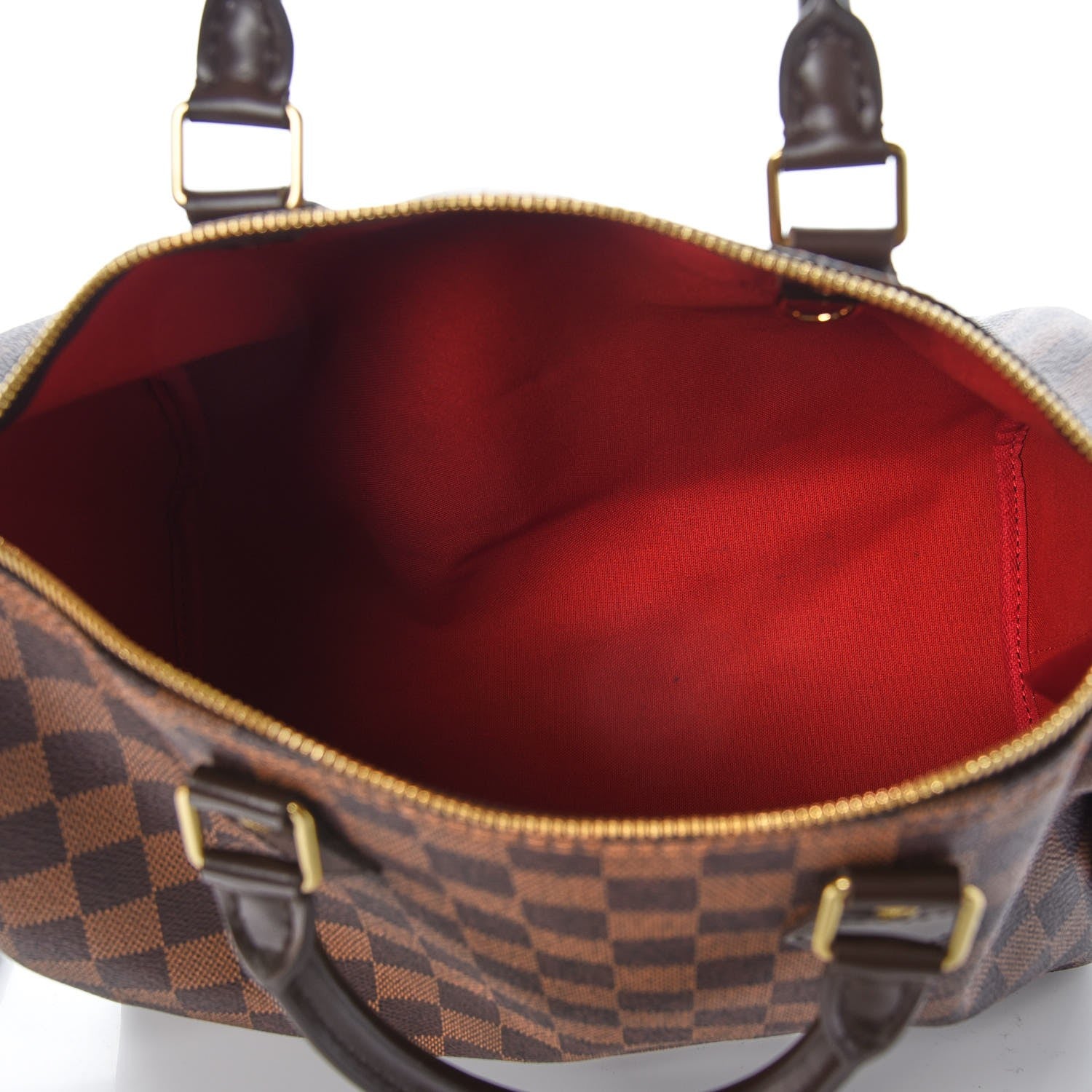 Louis Vuitton Damier Ebene Speedy Bandouliere 30 6 of 9