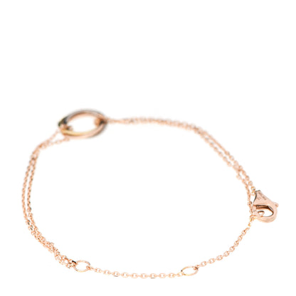 Cartier 18K Pink Yellow White Gold Trinity Bracelet 3 of 6