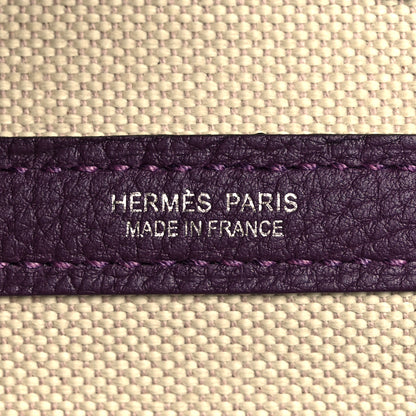 Hermes Toile Militaire Negonda Garden Party 30 TPM Beton Cassis 6 of 11
