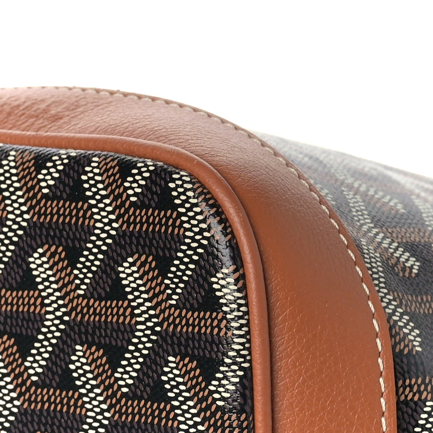 Goyard Goyardine Petit Flot Bucket Bag PM Black Gold 6 of 6