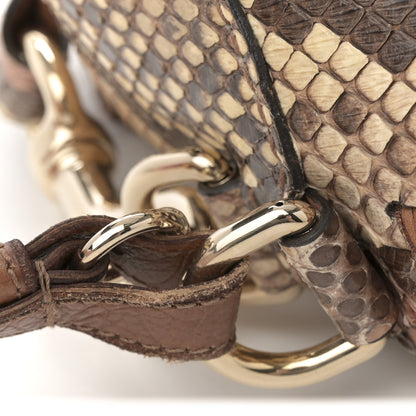 Gucci Snakeskin Large New Jackie Shoulder Bag Multicolor 12 of 12