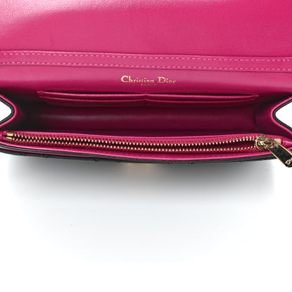 Christian Dior Lambskin Cannage Miss Dior Promenade Pouch Black 4 of 4
