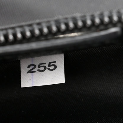 Prada Tessuto Nylon Saffiano Flat Messenger Bag Black 7 of 10