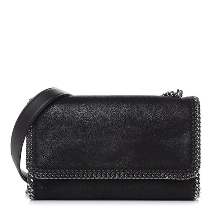 Stella McCartney Shaggy Deer Falabella Crossbody Bag Black 1 of 9
