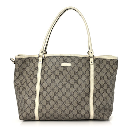 Gucci GG Plus Monogram Medium Joy Tote Off White 1 of 11