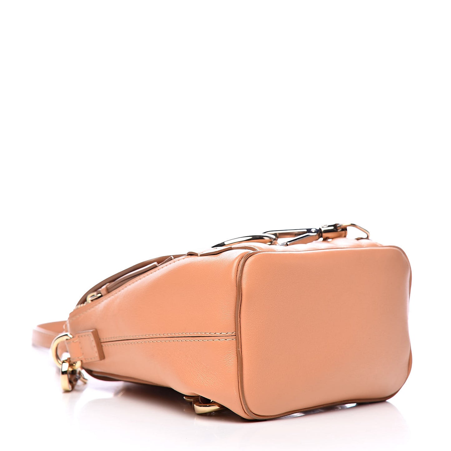 Calfskin Quilted Mini Faye Backpack Blushy Pink