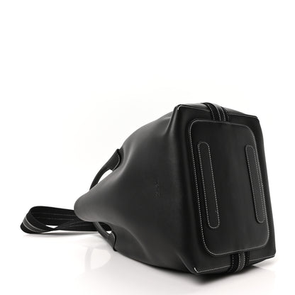 Loro Piana Smooth Calfskin Large Bale Bag Black 8 of 10