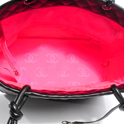 Chanel Calfskin Quilted Large Cambon Tote Black 5 of 8