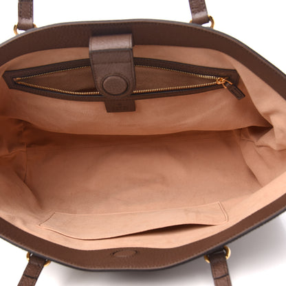 Gucci GG Supreme Monogram Medium Ophidia Shopping Tote Brown 5 of 10