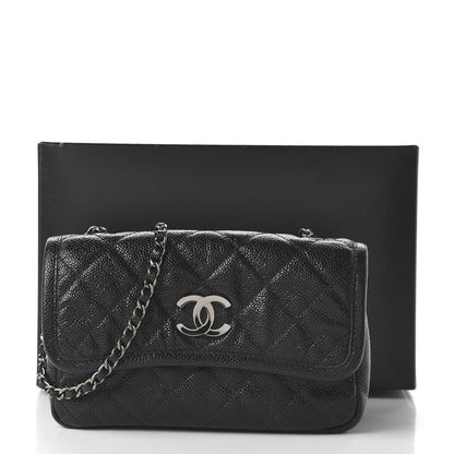 Chanel Caviar Small Natural Beauty Flap Black 11 of 11