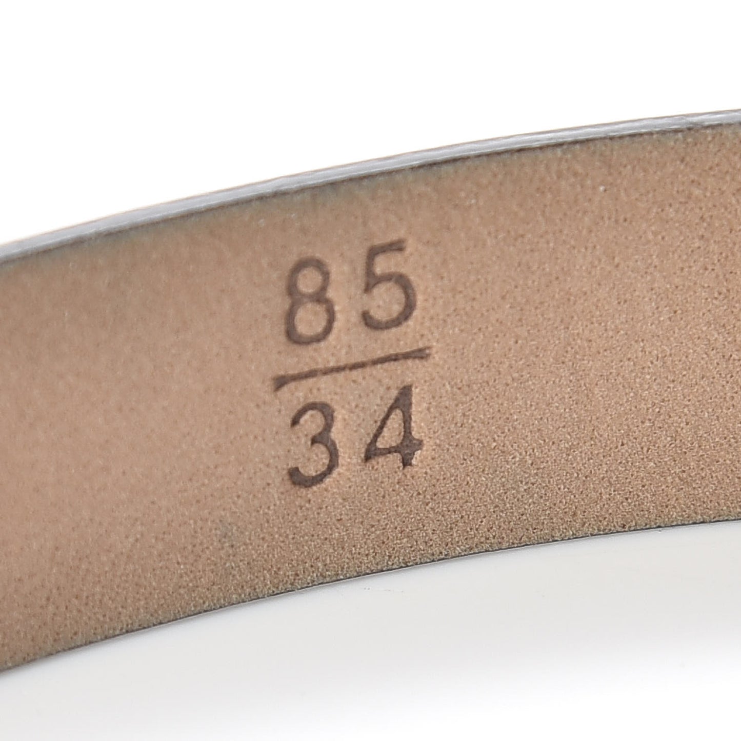 Patent CC Skinny Belt 85 34 Black