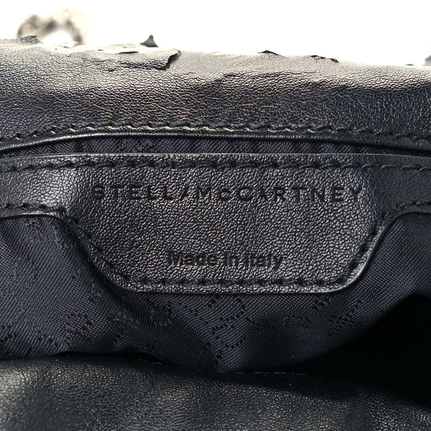 Stella McCartney Alter Nappa Embossed Mini Star Falabella Tote Black 7 of 12