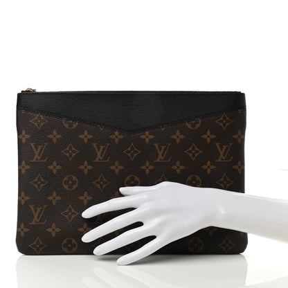 Louis Vuitton Monogram Daily Pouch Black 2 of 6