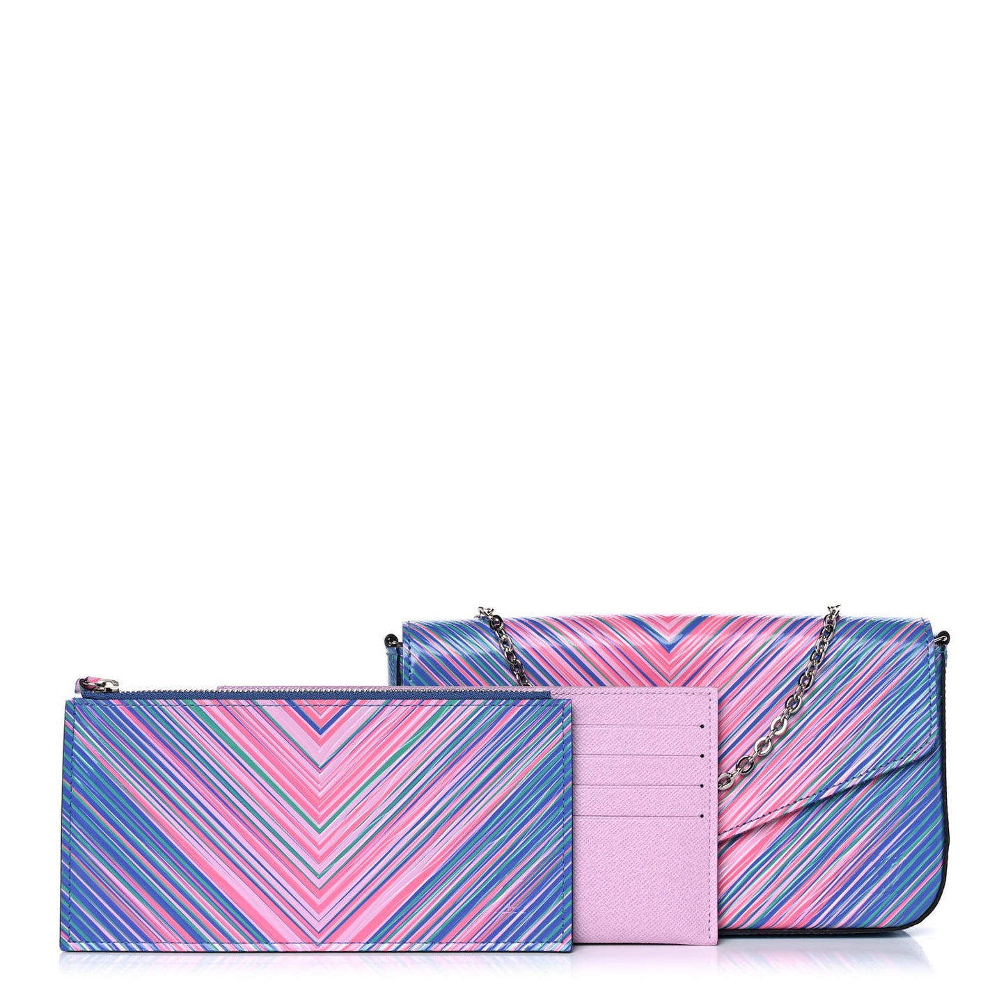 Epi Tropical Pochette Felicie Blue Rose