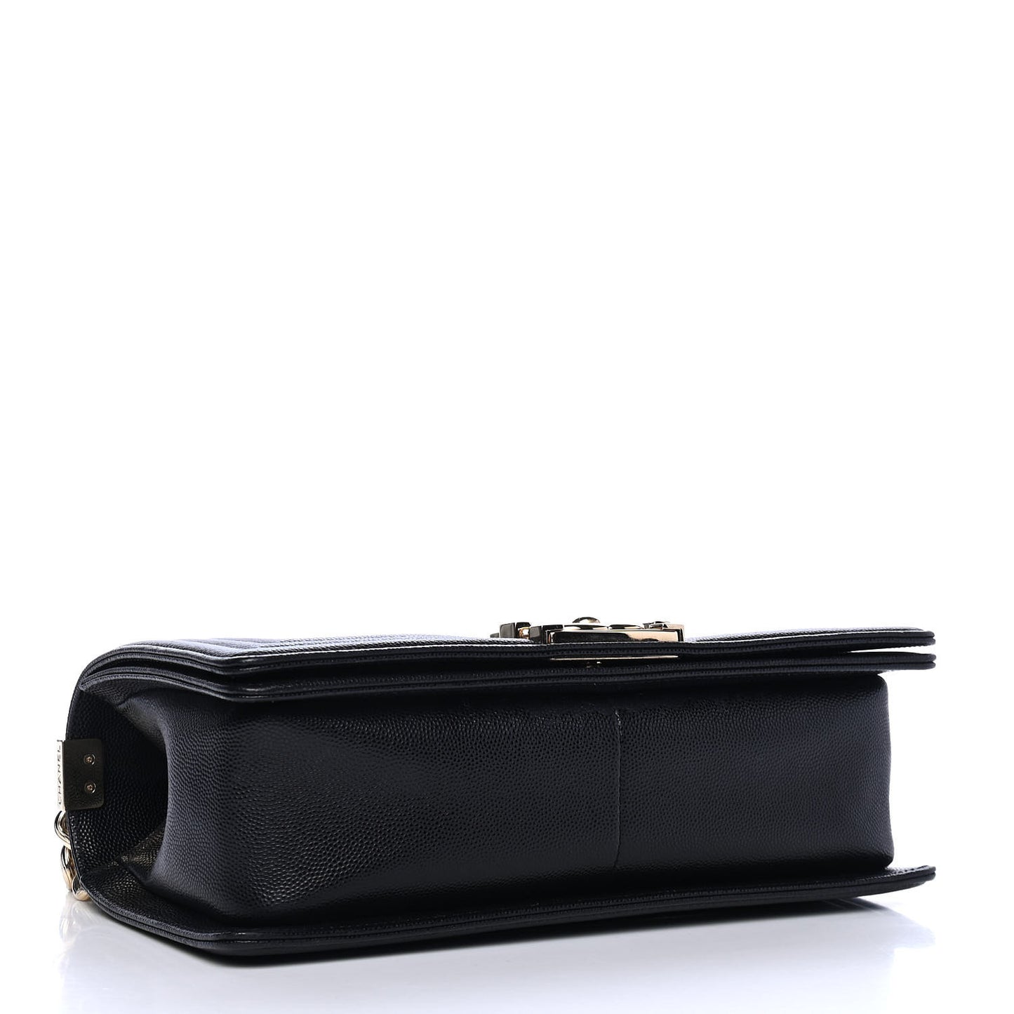 Caviar Quilted Medium Boy Flap Black