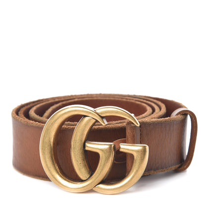 Gucci Faded Calfskin Double G 40mm Belt 105 42 Cuir 1 of 7