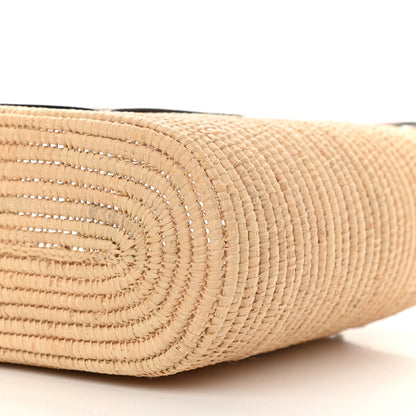 Loewe Raffia Small Square Basket Tote Bag Natural Tan 10 of 10