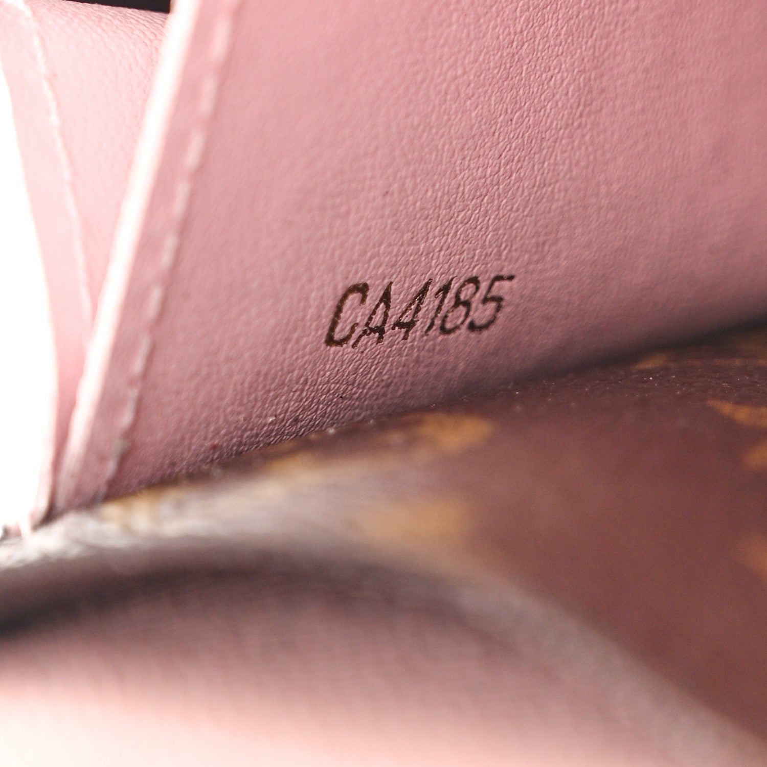 Louis Vuitton Monogram Emilie Wallet Rose Ballerine 8 of 14