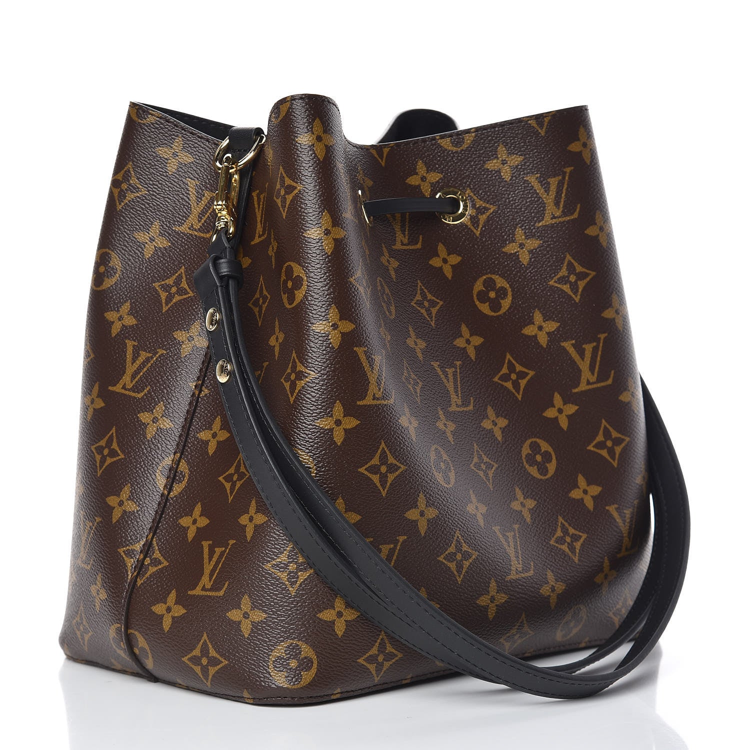 Louis Vuitton Monogram Neonoe MM Black 3 of 8